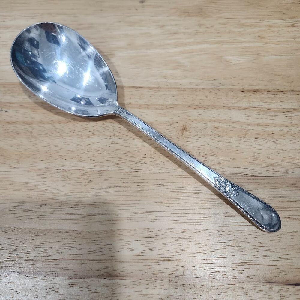 1847 Rogers Bros ADORATION Casserole Spoon International Silver Plate